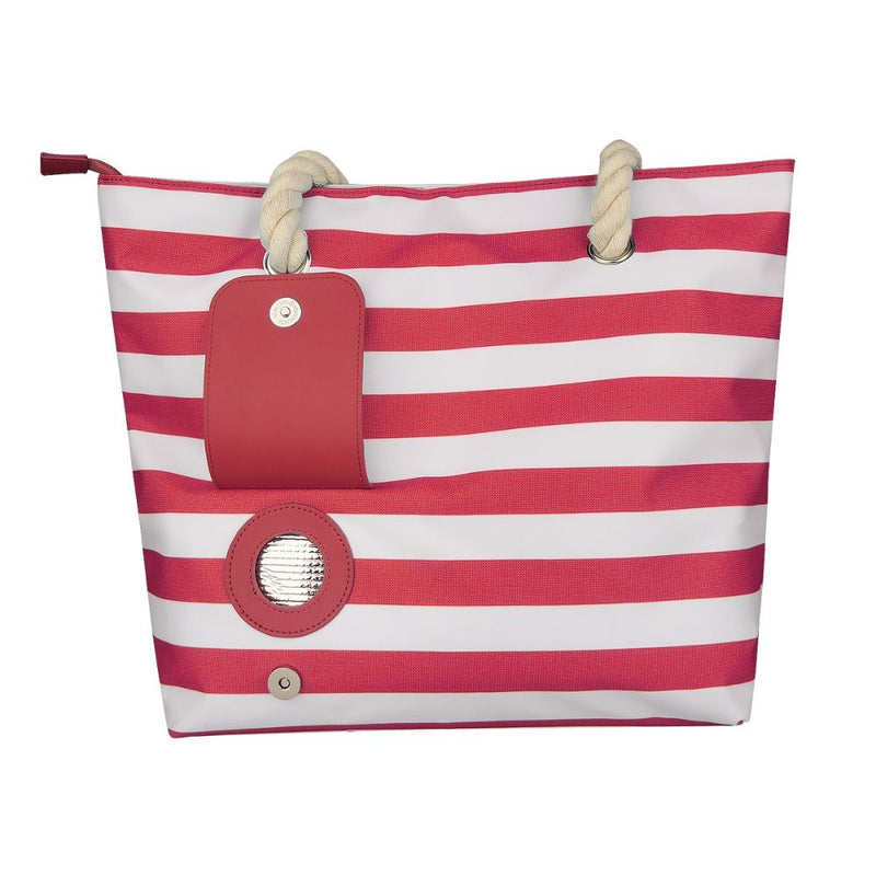bolsa de praia com compartimento isolado vermelho, bolsa de praia termica